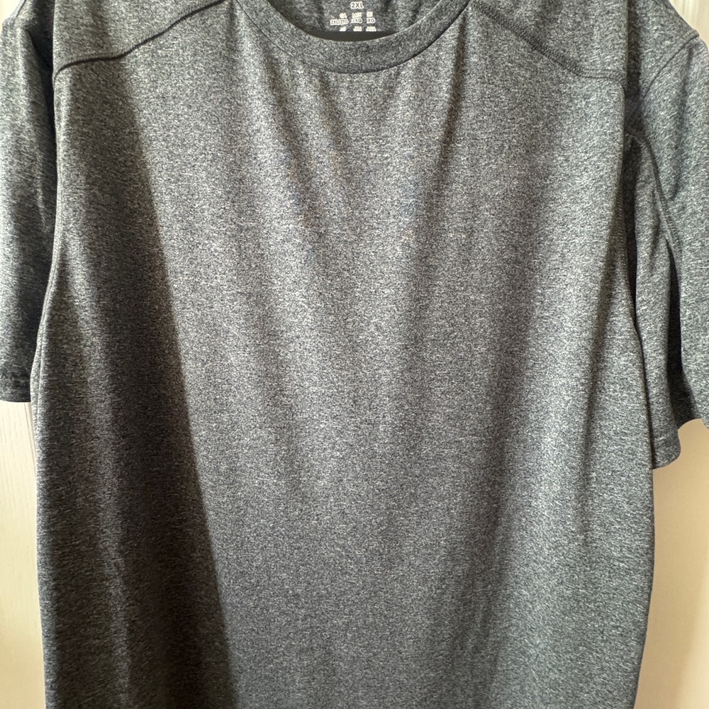 Champion Men's Dark Gray Short Sleeve Tee